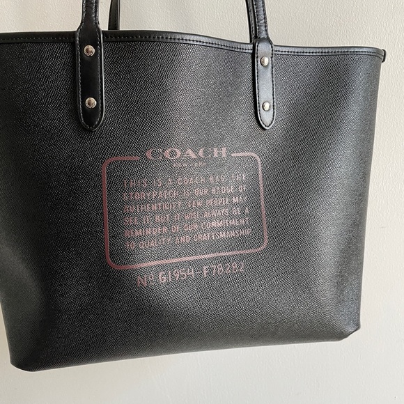 Authentic Coach Reversible Tote Bag - Picture 8 of 15
